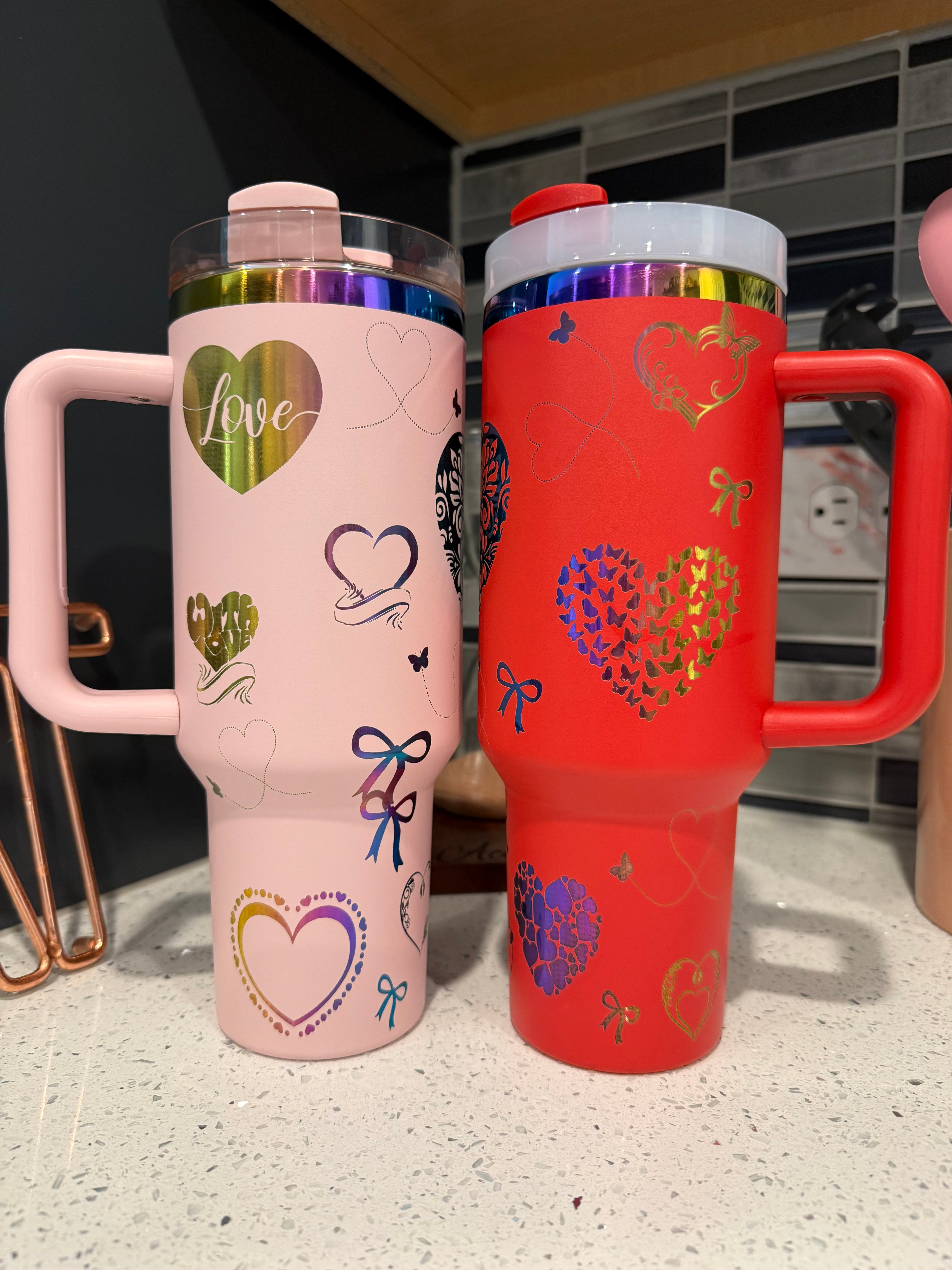40oz Valentine’s Day Couple tumbler