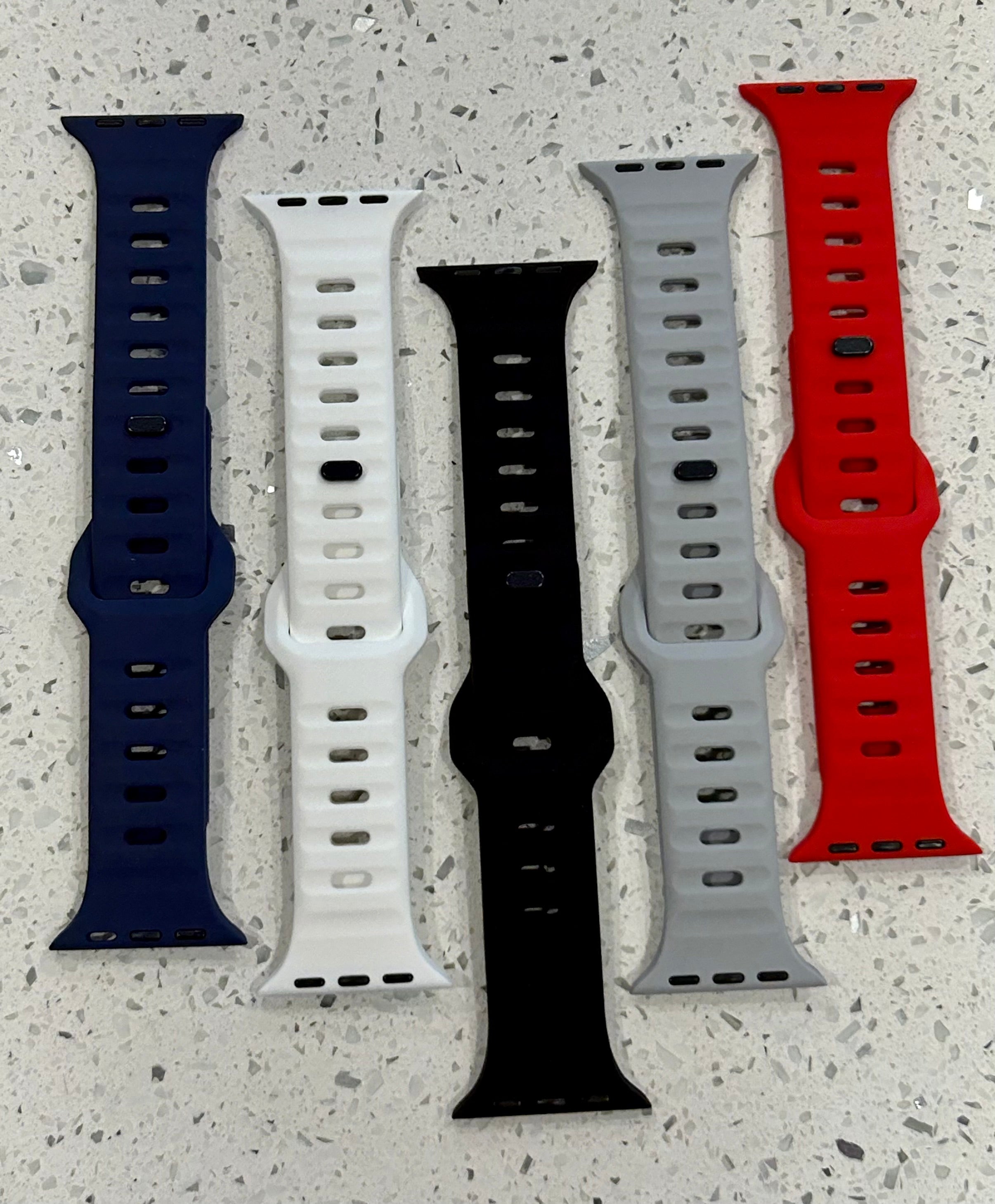 Silicone Ruffle sport band