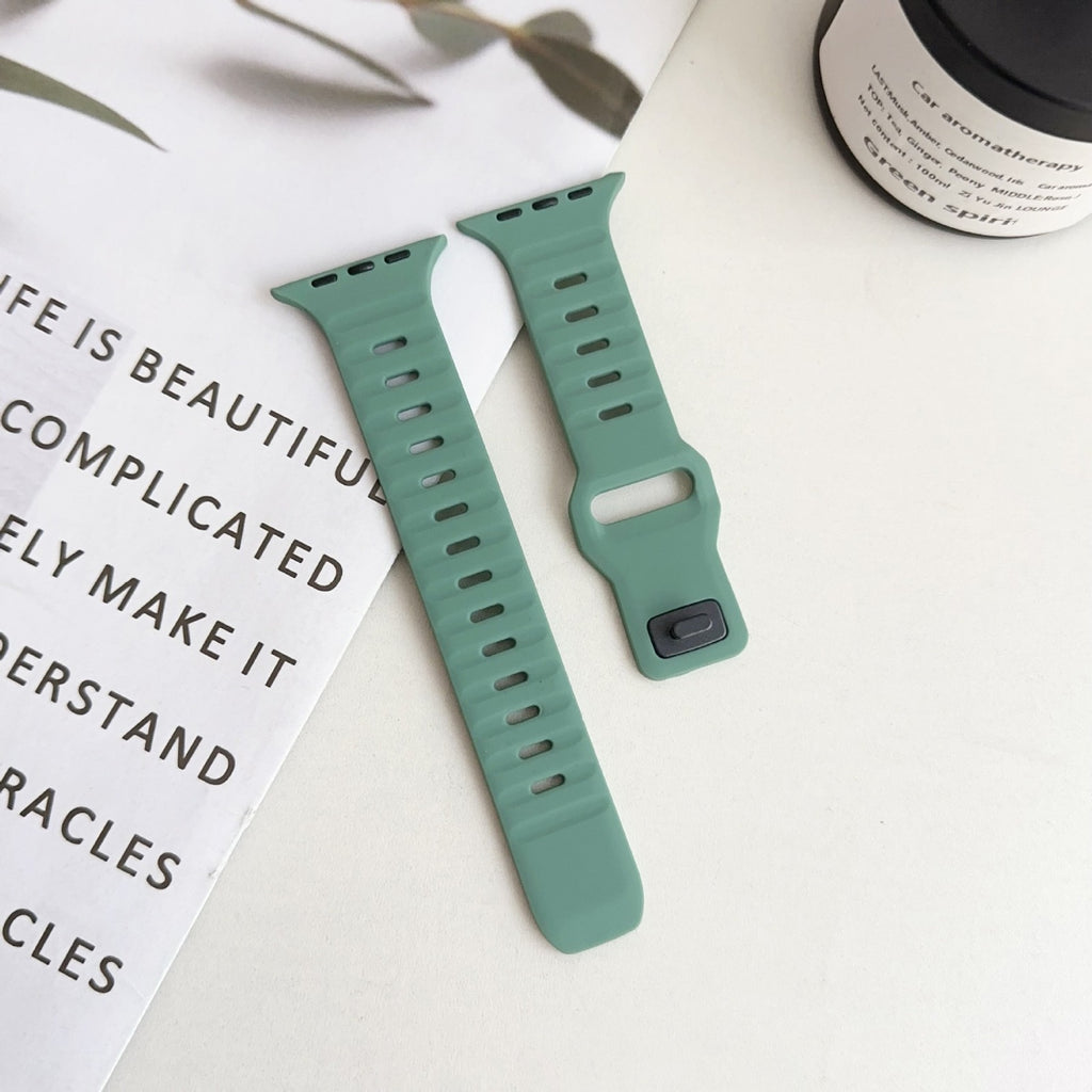 Silicone Ruffle sport band
