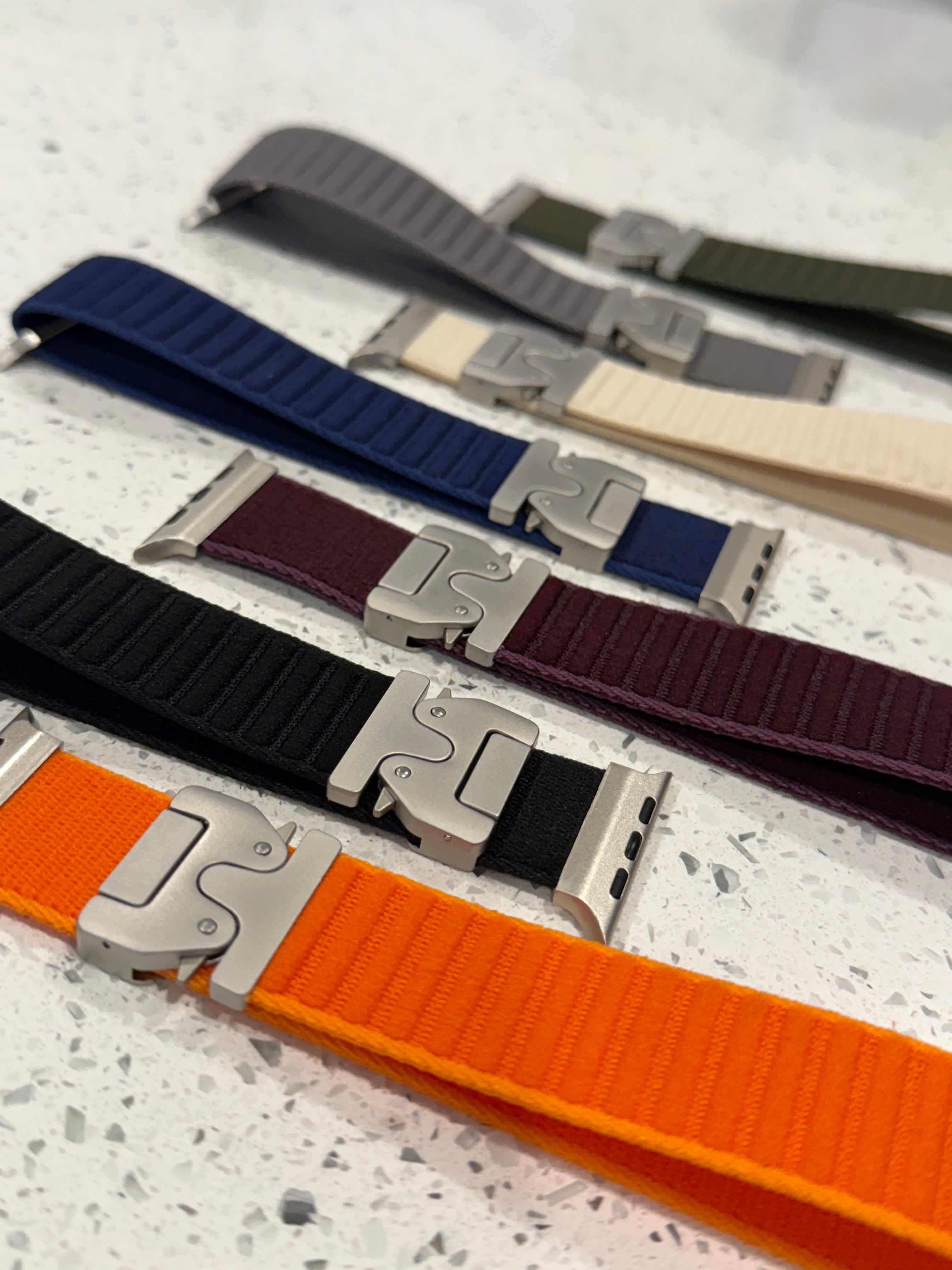 Nylon woven buckle Apple Watch band