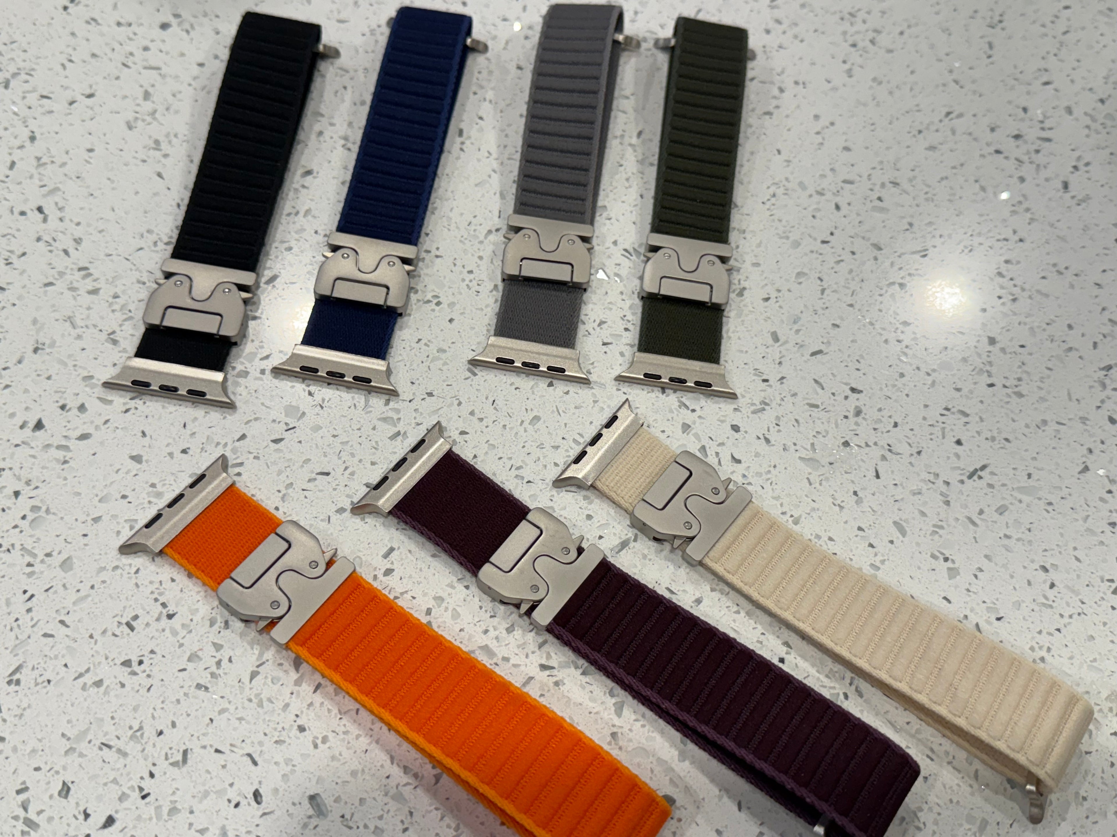Nylon woven buckle Apple Watch band