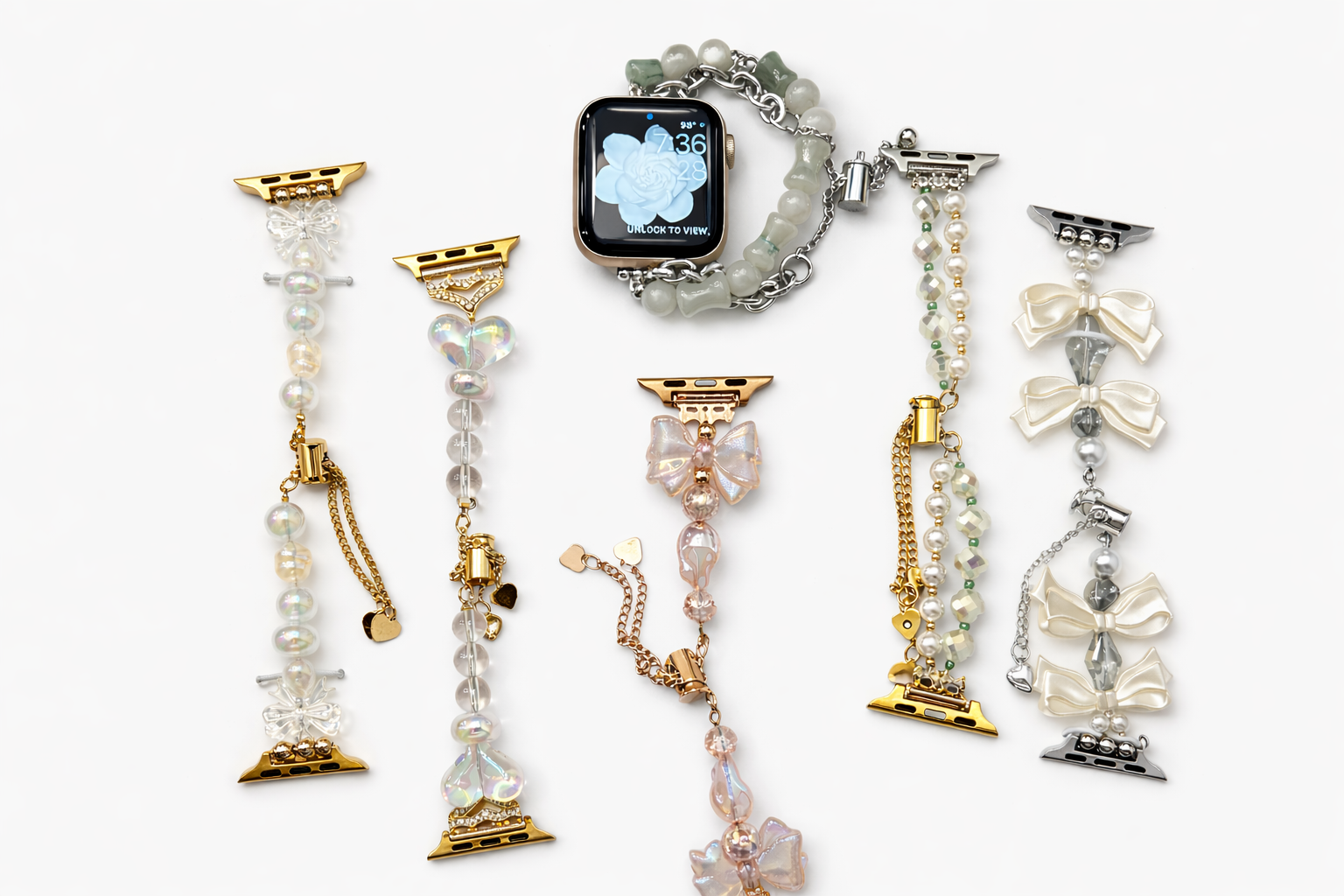 Crystal bracelet Apple Watch bands