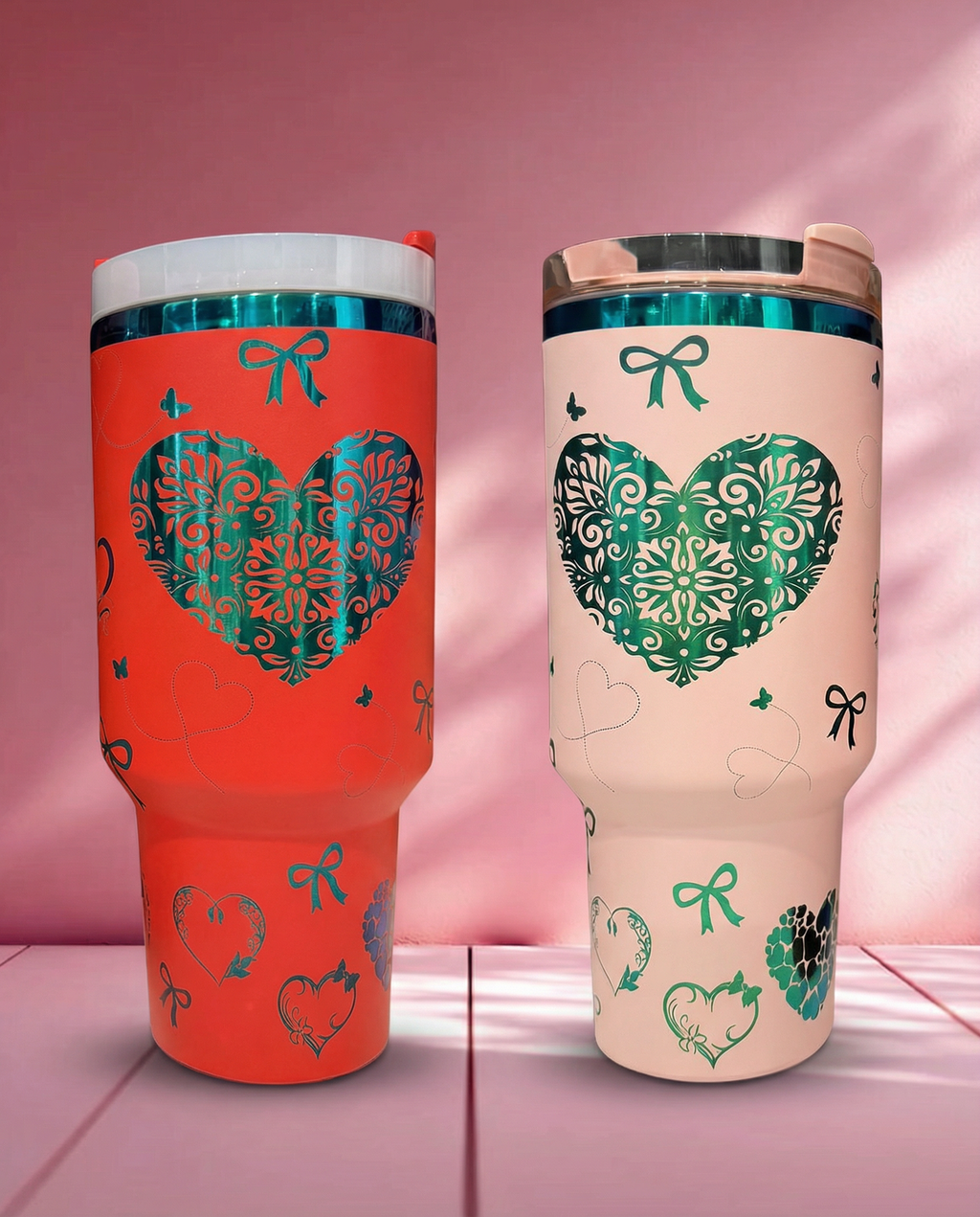 40oz Valentine’s Day Couple tumbler
